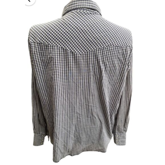 Wrangler Western Shirt Men’s XL Pearl Snap Button Font and Coffs.  Yellowstone C - Picture 5 of 10